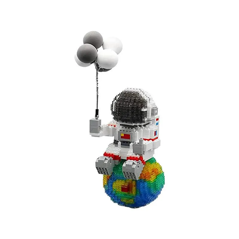 1368 Pcs Astronaut Mini Building Blocks N06906