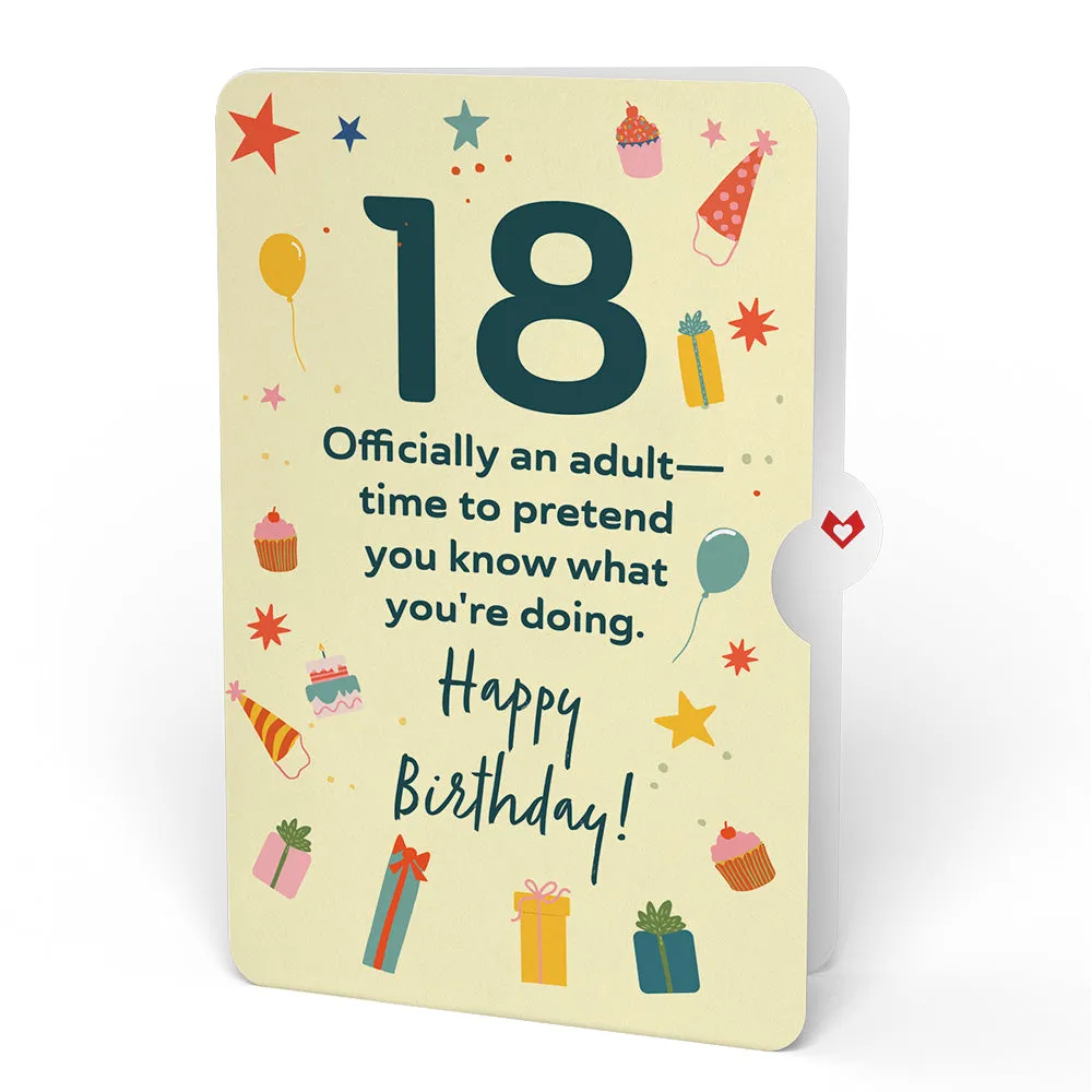 18th Birthday Truck Pop-Up Card and Sentiment Set