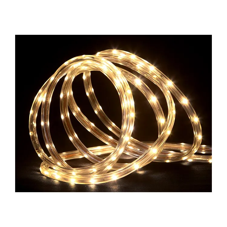 288' Warm White Commercial-Grade LED Outdoor Christmas Rope Lights
