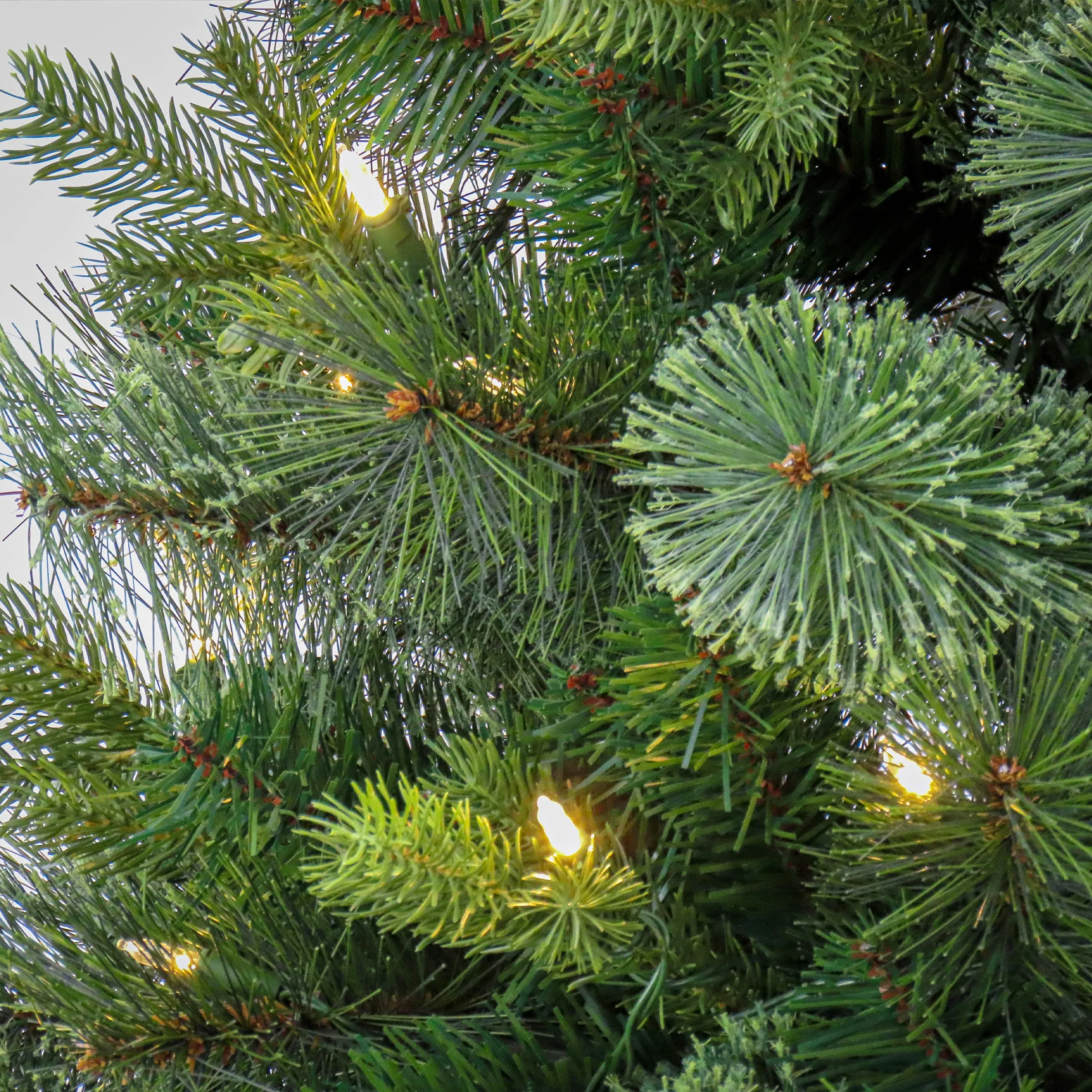 7 ft. Pre-Lit Montreal Pine Tree with LED Lights