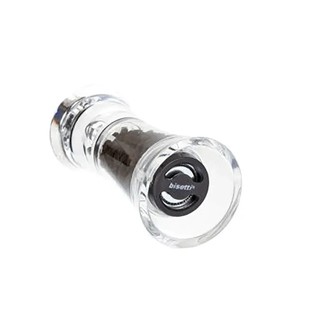 Bisetti 8720 Acrylic Verona Pepper Mill, 17.5CM