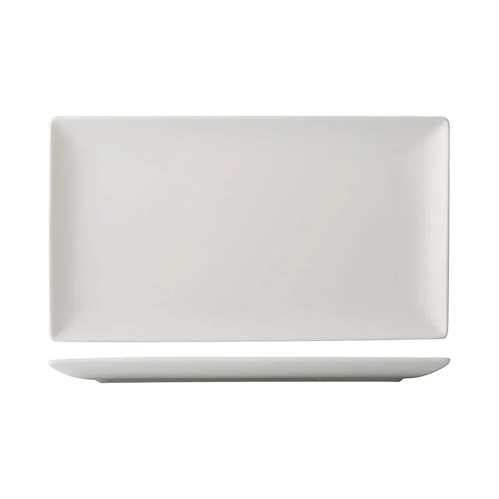 CAC China VCT-14 Deep Coupe Rect. Platter 12" Case of 12 Pcs