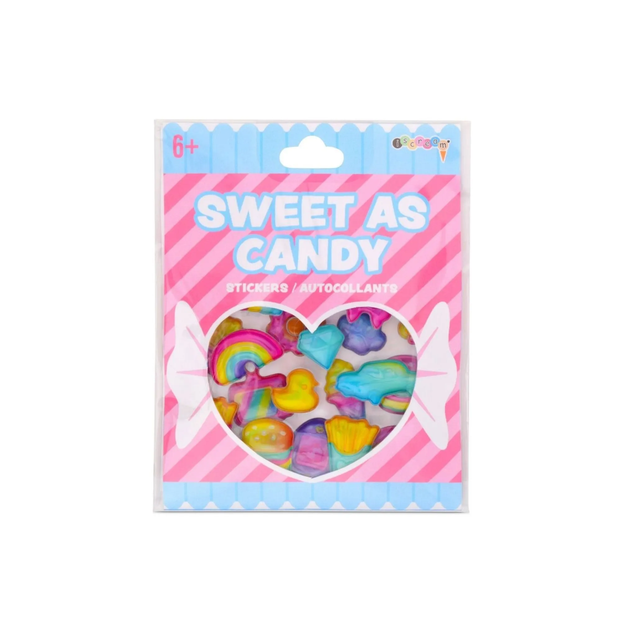 Candy Gel Glitter Stickers