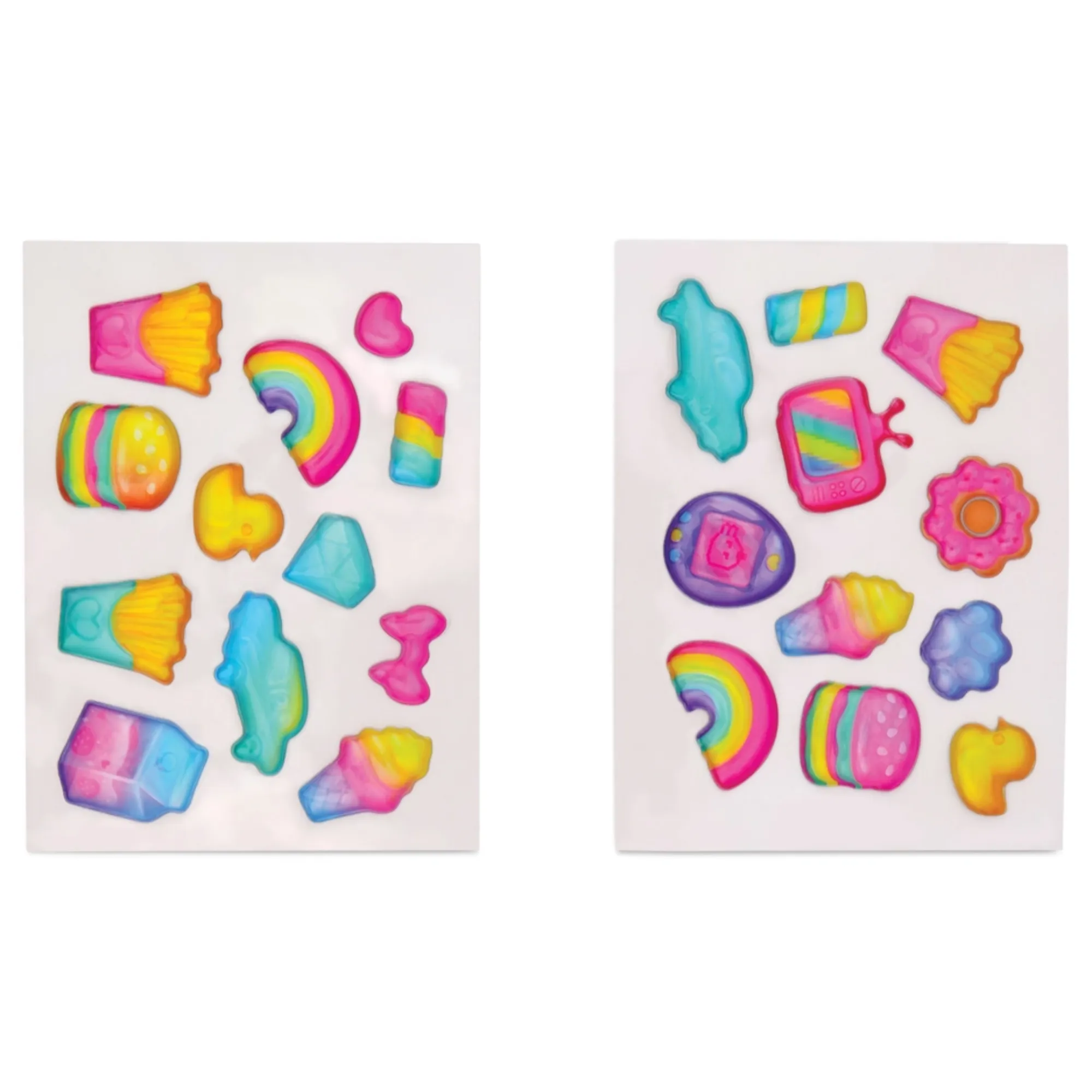 Candy Gel Glitter Stickers