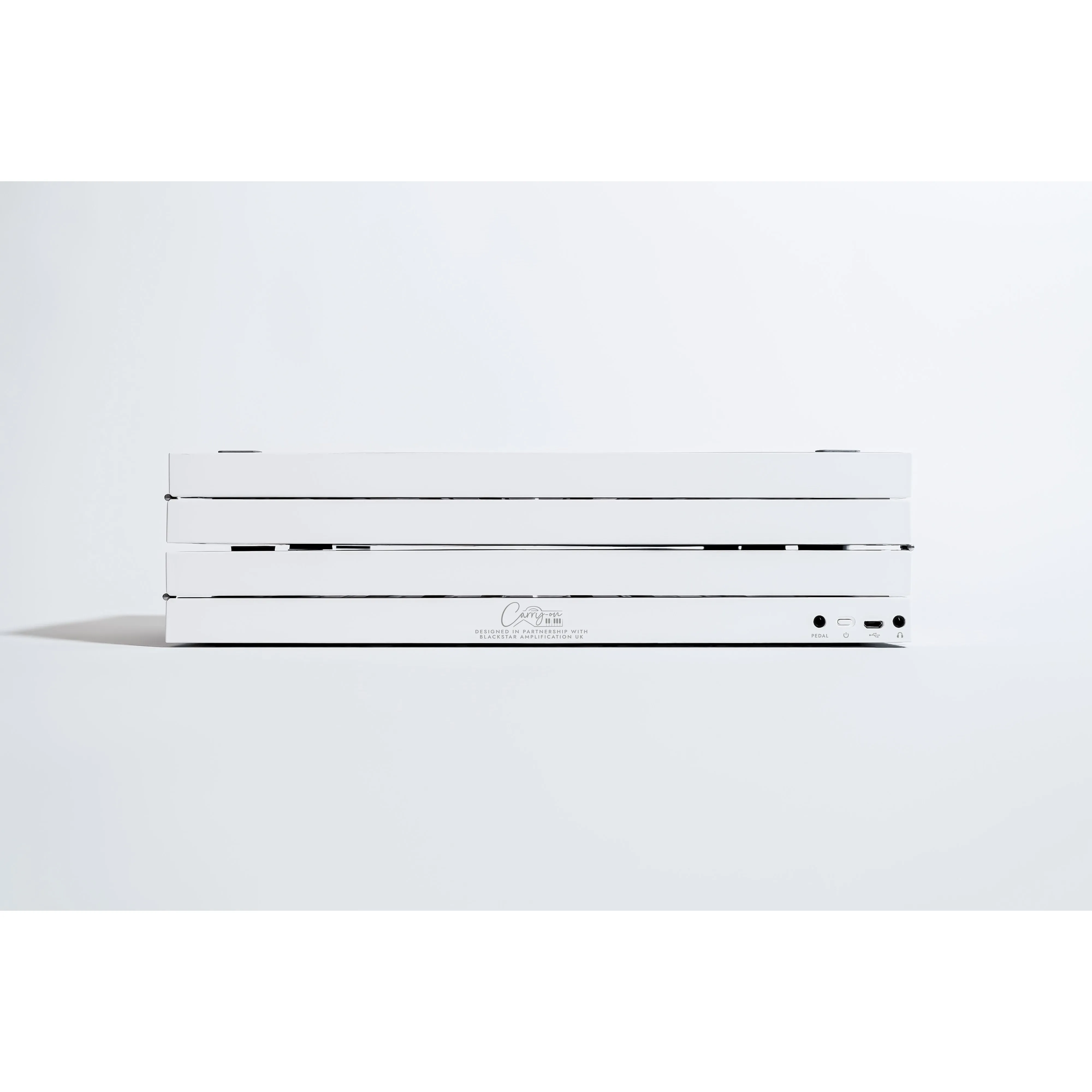 Carry-on FOLDPIANO88 88-Key Collapsible Folding Piano Keyboard, White