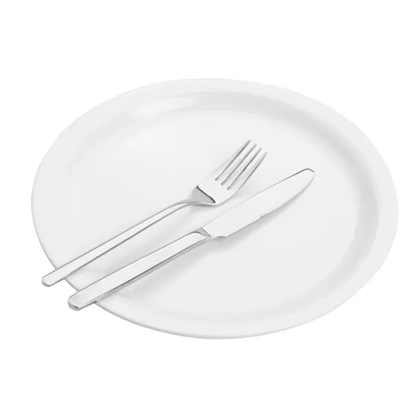 CB672 Kristallon Melamine Narrow Rimmed Plates 267mm (Pack of 12)