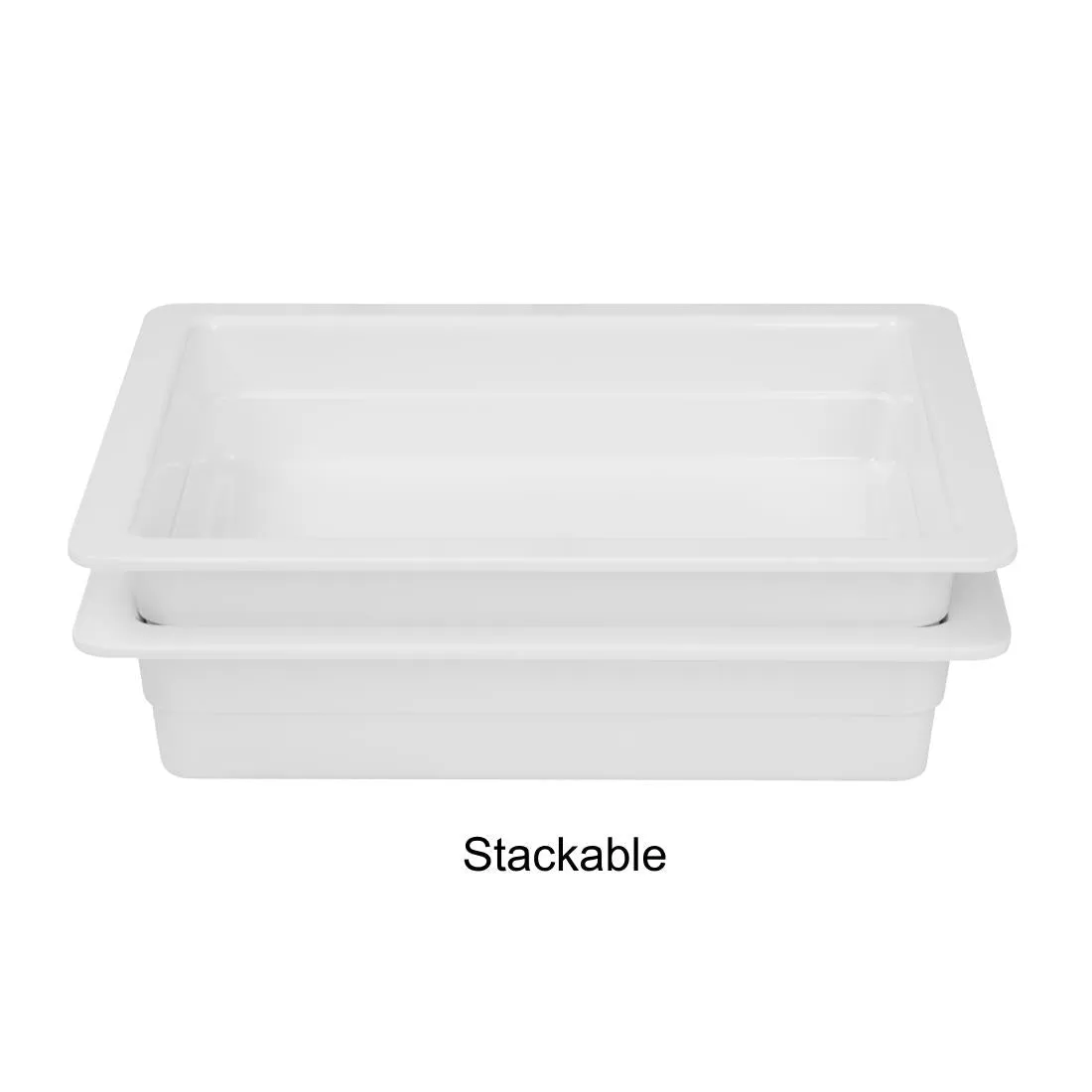 CD291 Kristallon Melamine 1/2 Gastronorm Dish 65mm