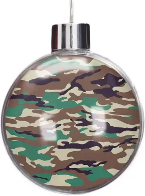 Christmas Ornaments Balls 2022, Camo Soldier