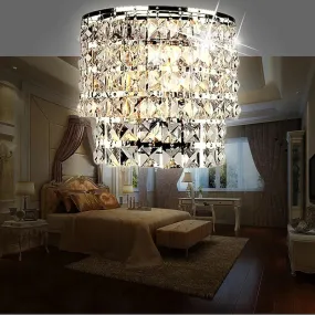Classic crystal chandelier wall light gold crystalline wall sconce lamp LED  living room bedside glass crystal wall lamp