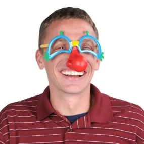 Clown Glasses With Nose Each