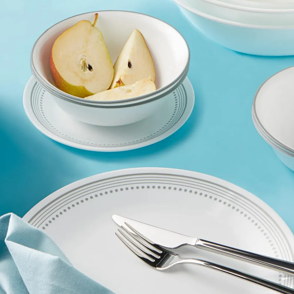 Corelle 12 PCS DINNER SET MYSTIC GREY