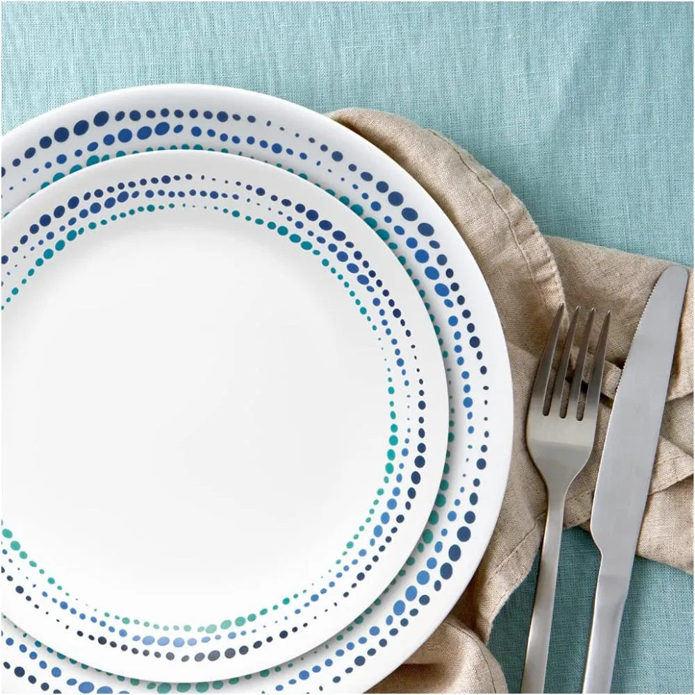Corelle 16 PCS DINNER SET OCEAN BLUE
