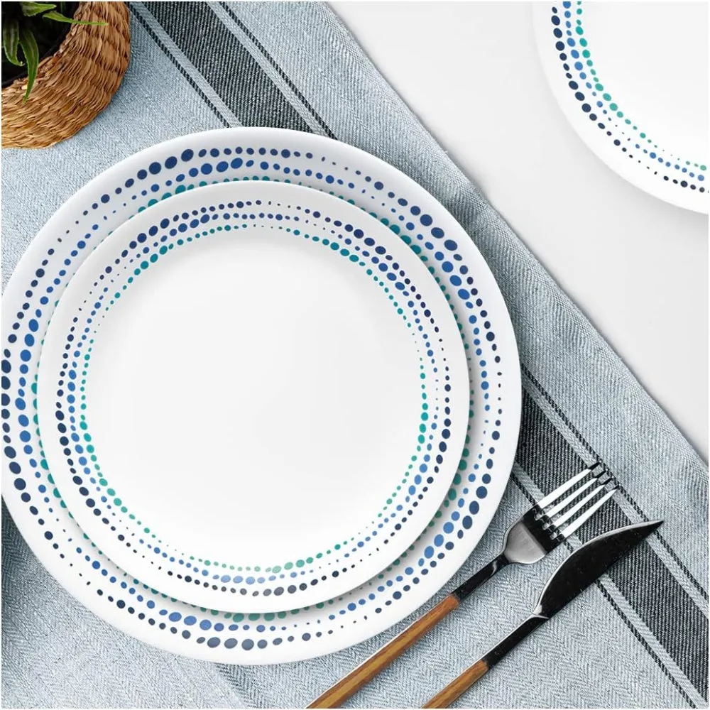 Corelle 16 PCS DINNER SET OCEAN BLUE