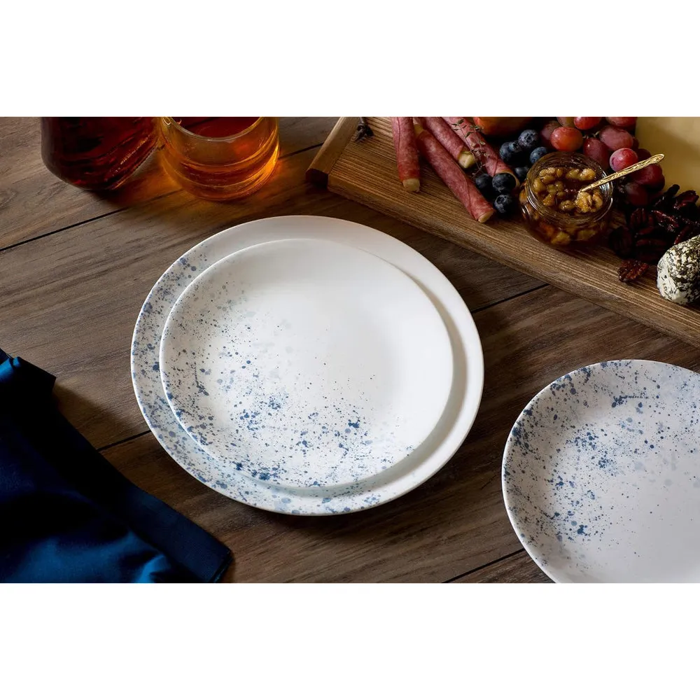 Corelle 18 PCS DINNER SET INDIGO SPECKLE