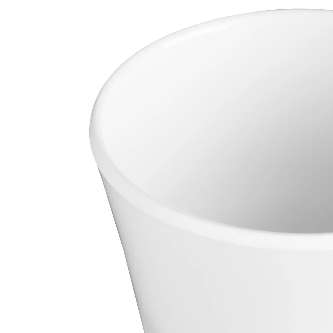 CR346 Kristallon Melamine Plastic Tumbler White 290ml (Pack of 6)