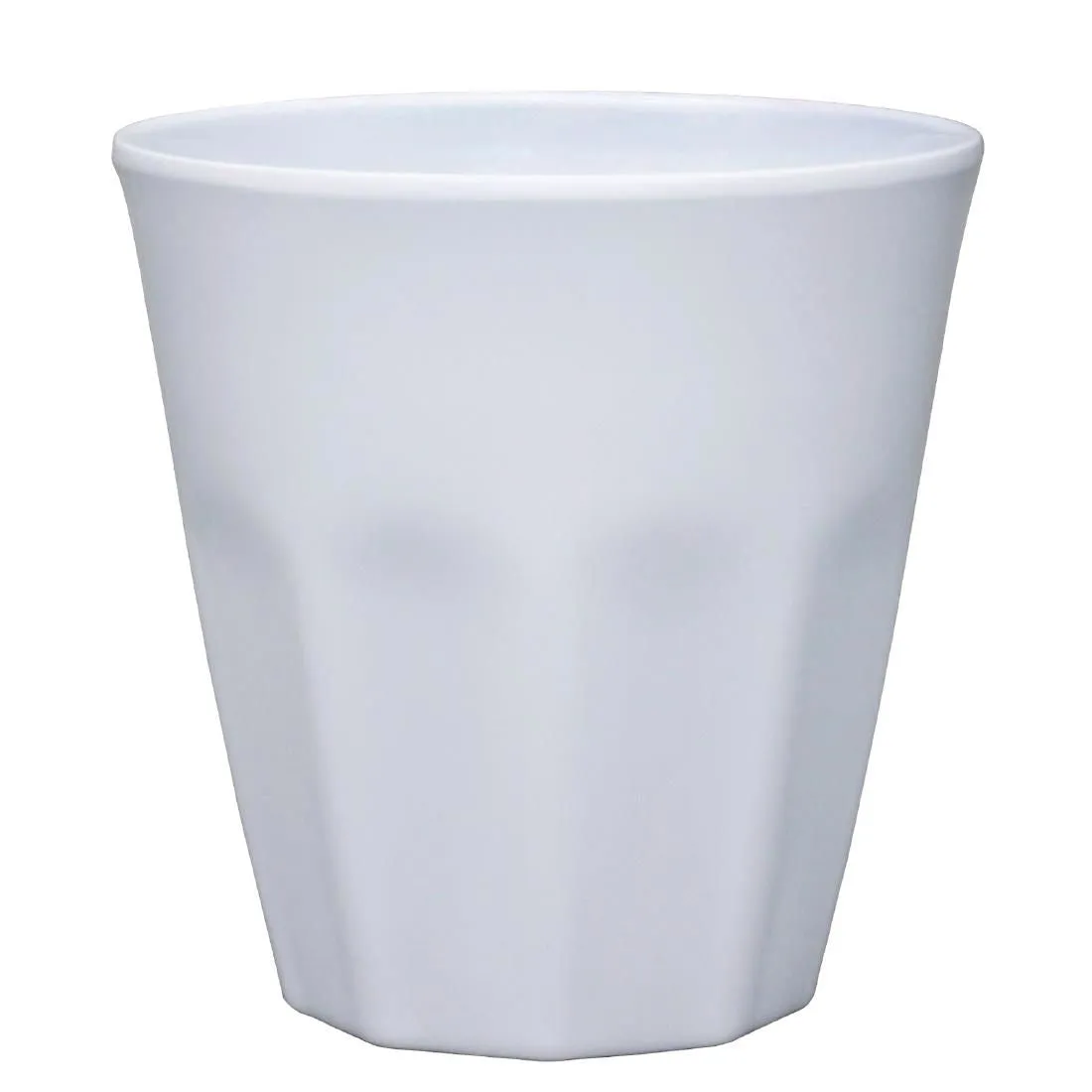 CR346 Kristallon Melamine Plastic Tumbler White 290ml (Pack of 6)