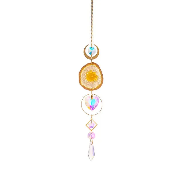 Crystal Sun Catcher Pendant Wind Chime Home Decor
