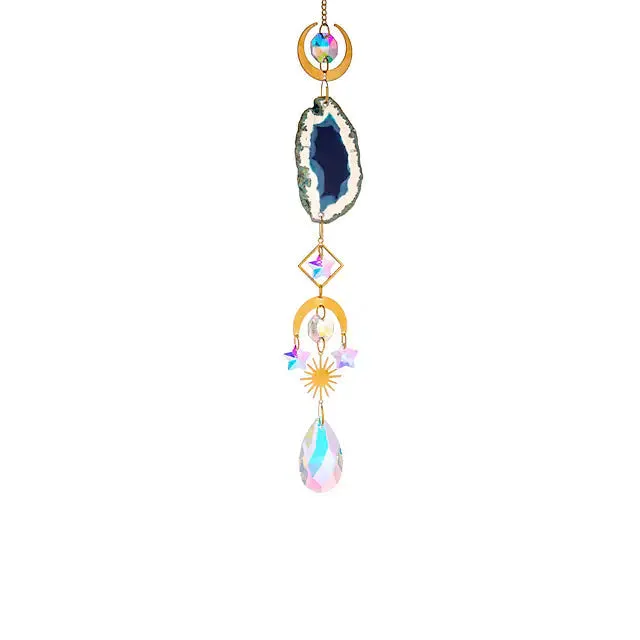 Crystal Sun Catcher Pendant Wind Chime Home Decor
