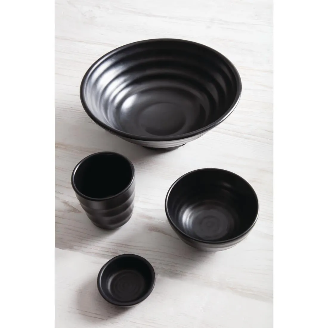 DR517 Kristallon Fusion Melamine Dipping Dishes 68mm (Pack of 12)