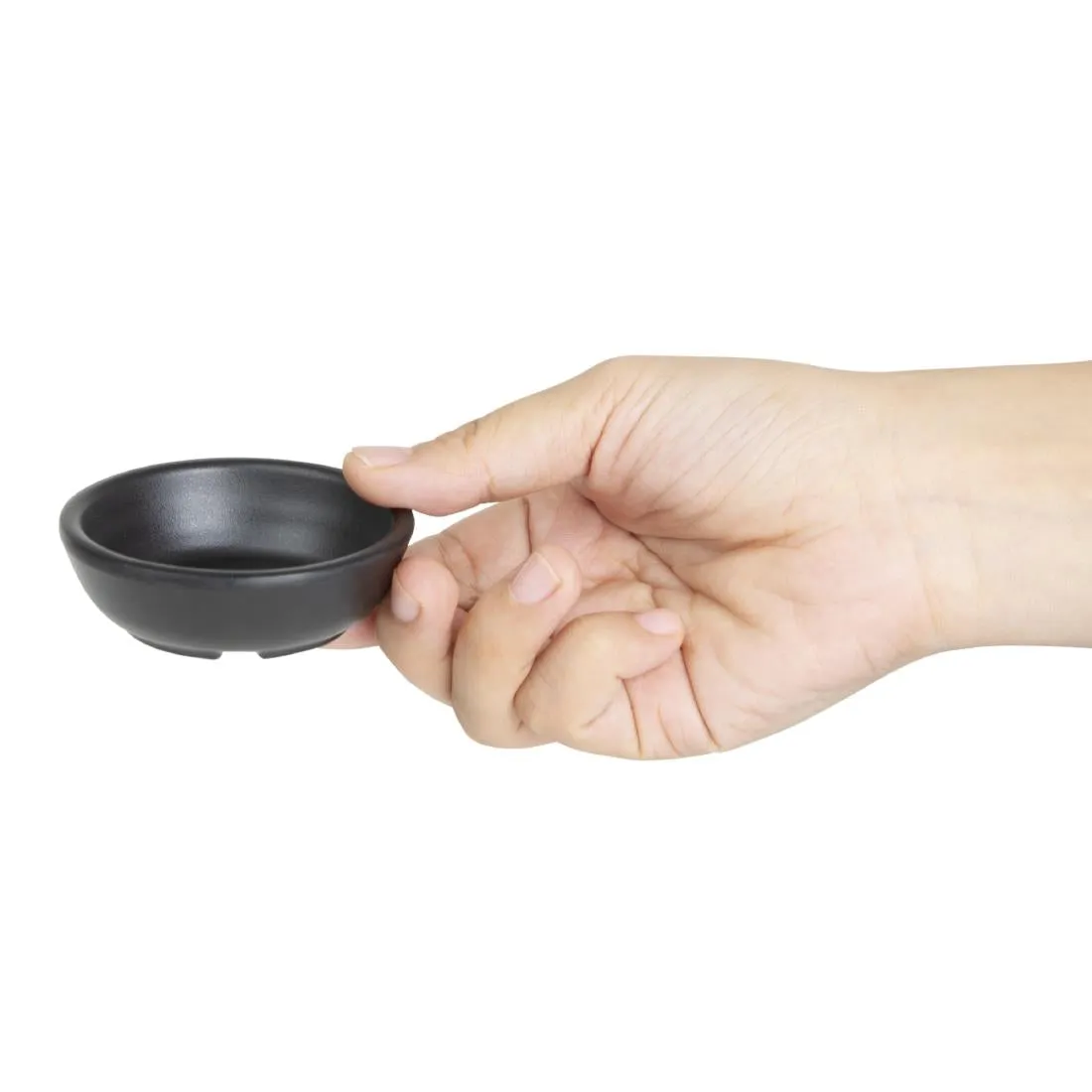 DR517 Kristallon Fusion Melamine Dipping Dishes 68mm (Pack of 12)