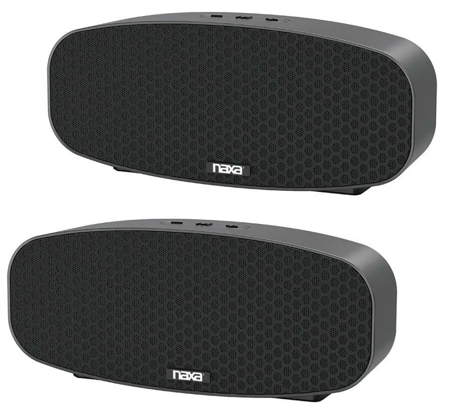 Dual Bluetooth True Wireless Sync Speakers Combo