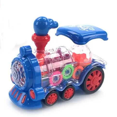 Electric Transparent Gear Train With Light & Sound