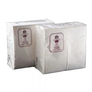 ElegantFold 2ply Dinner Napkins 1/8 Fold - Carton of 1000 (Packed in 100s)