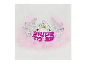 Flashing Bride to Be tiara