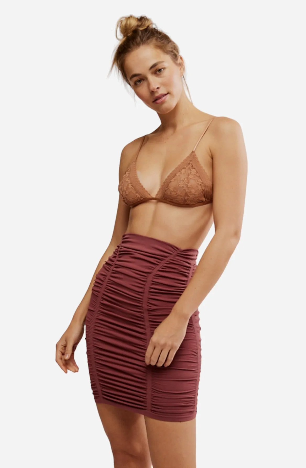Free People About It Half Slip in Wild Ginger