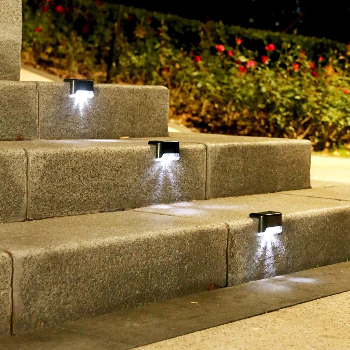 Garden Solar LED Lights - Weatherproof Outdoor Lighting with 8-10 Hour Runtime