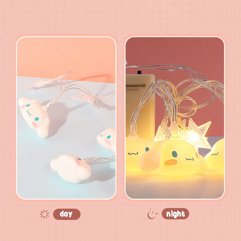 Gentle Starry Series Cinnamoroll Kuromi Wishing Star String Lights