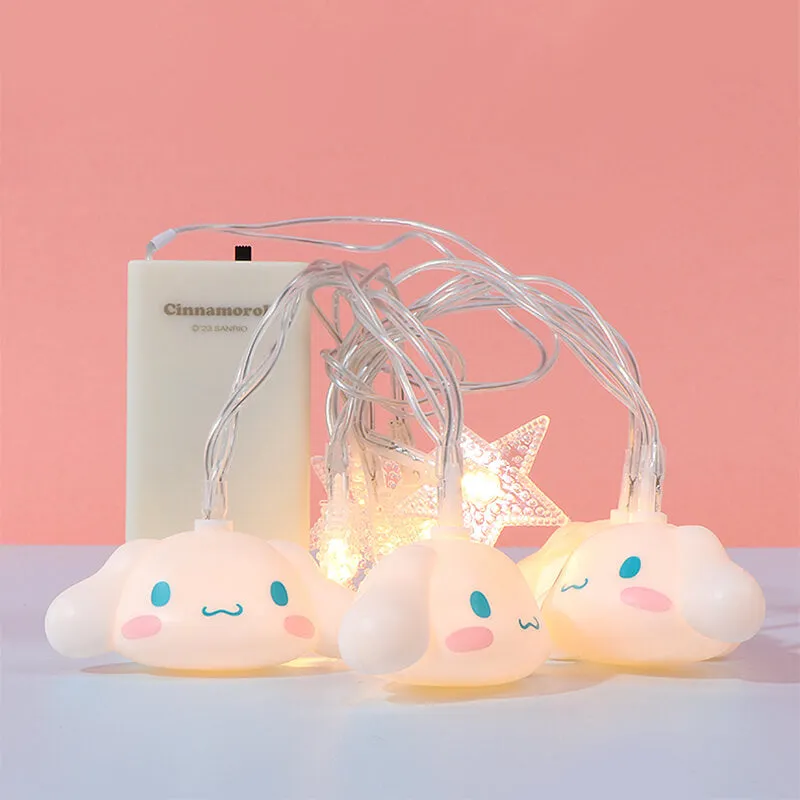 Gentle Starry Series Cinnamoroll Kuromi Wishing Star String Lights