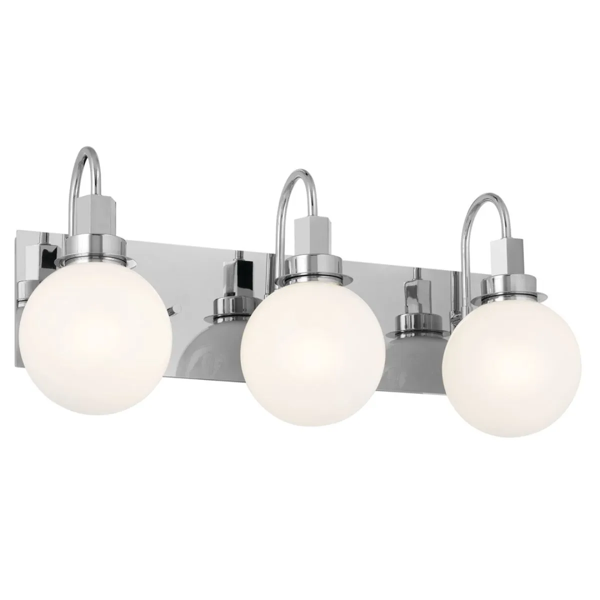 Hex 23 in. 3 Lights Vanity Light Chrome Finish