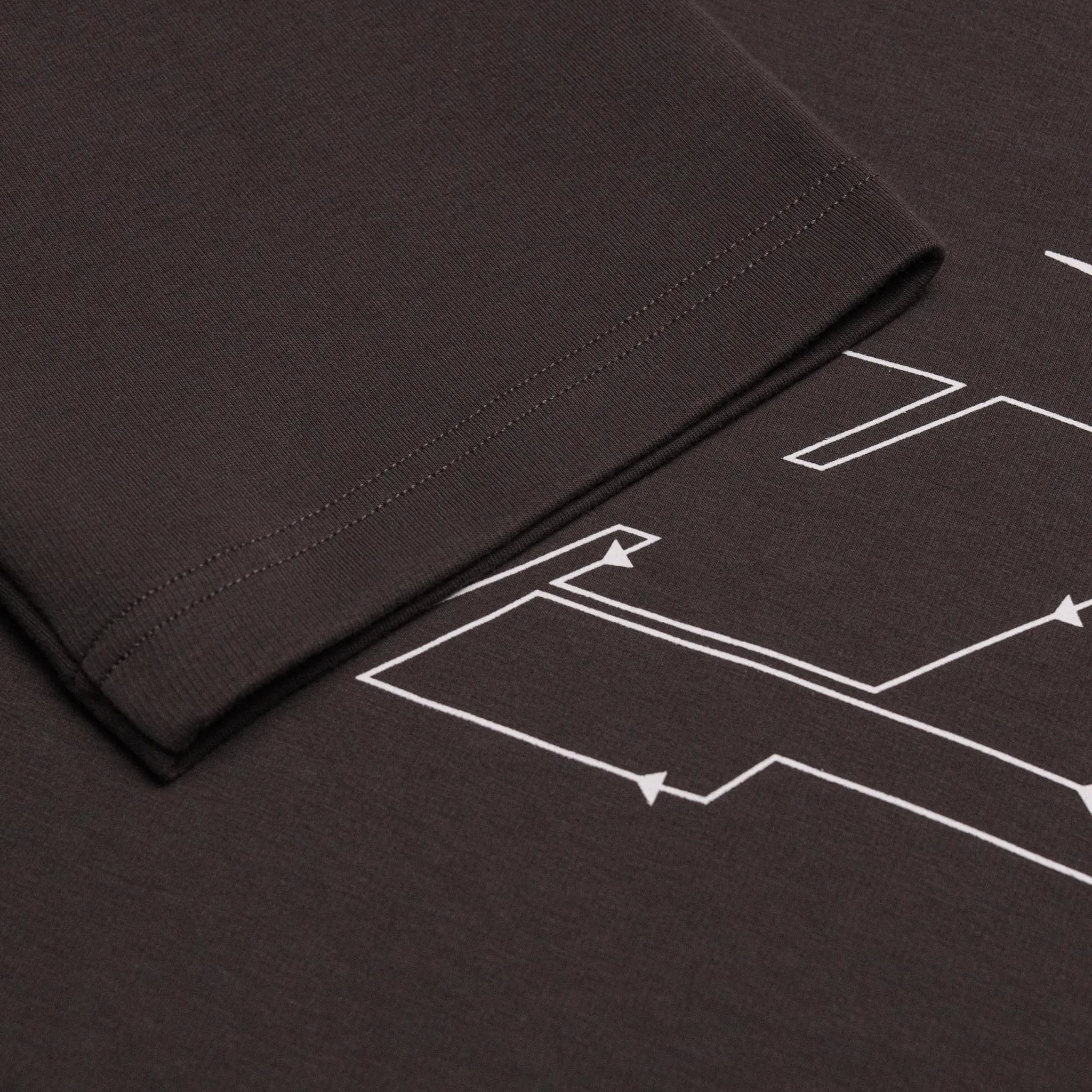 HOMME  90s Matrix Tee Charcoal