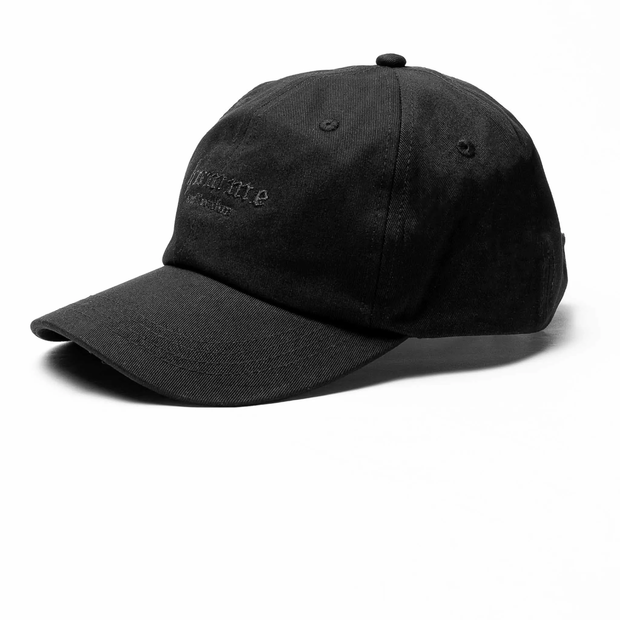 HOMME  Embroidered Cap Black/Black