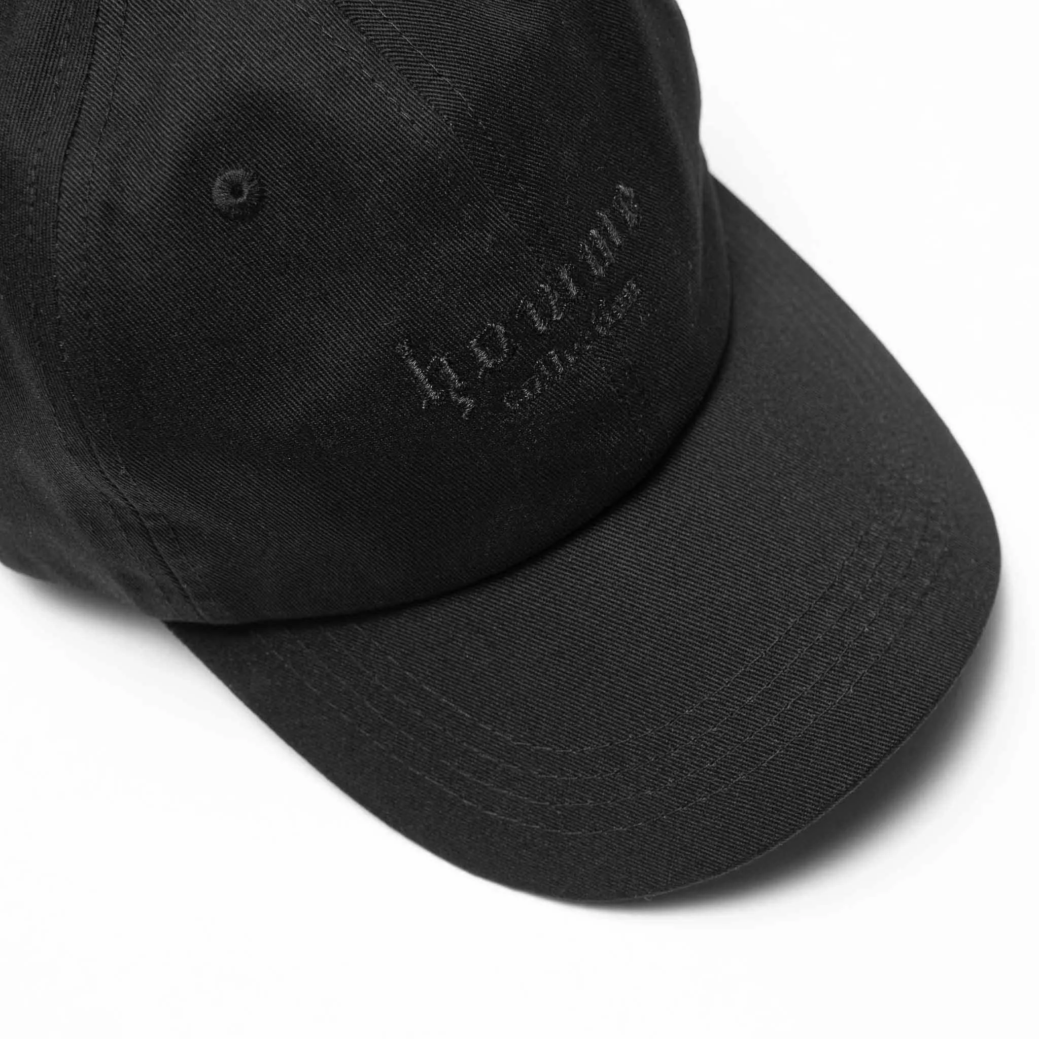 HOMME  Embroidered Cap Black/Black