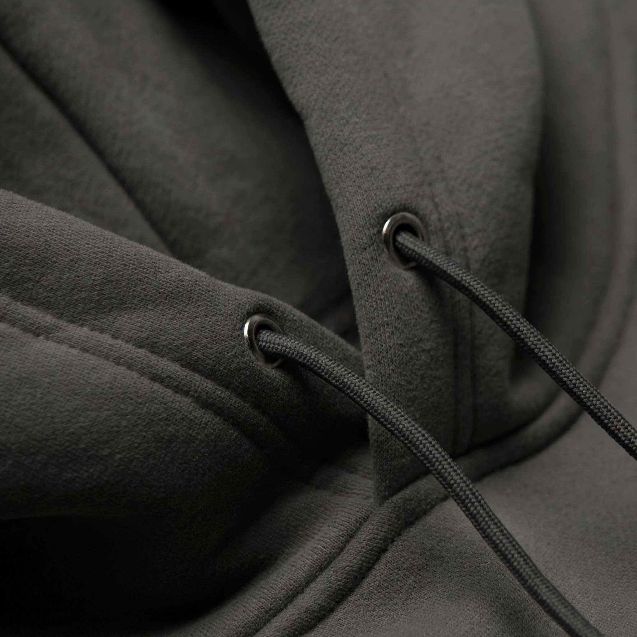 HOMME  'ESSENTIAL' Heavyweight Hoodie Medium Grey