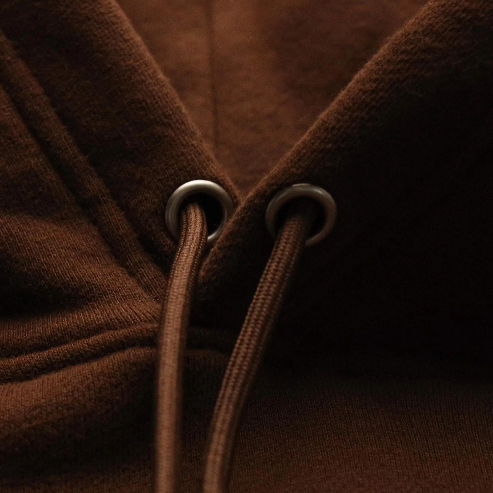 HOMME  Essential Hoodie Dark Chocolate
