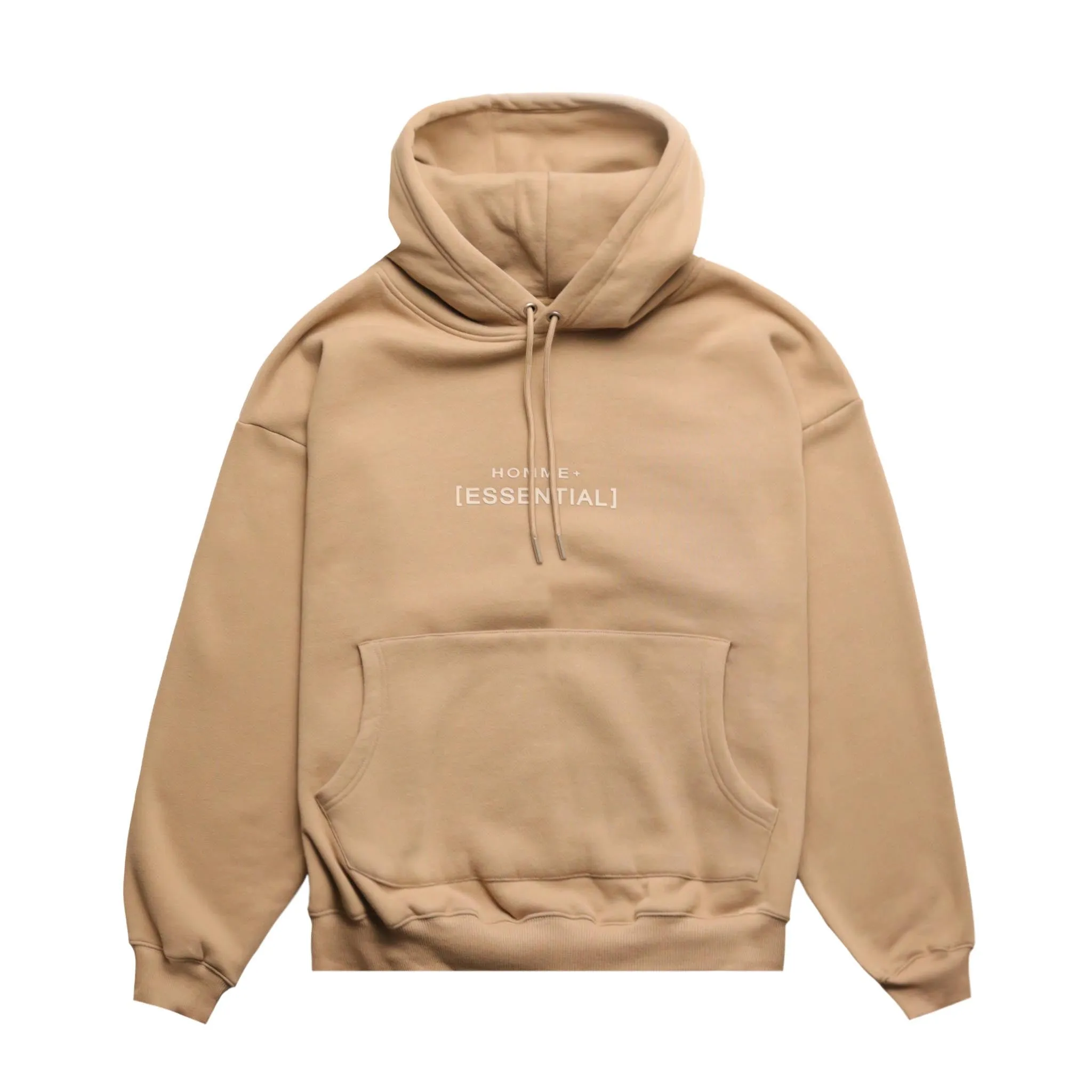 HOMME  Essential Hoodie Dark Taupe