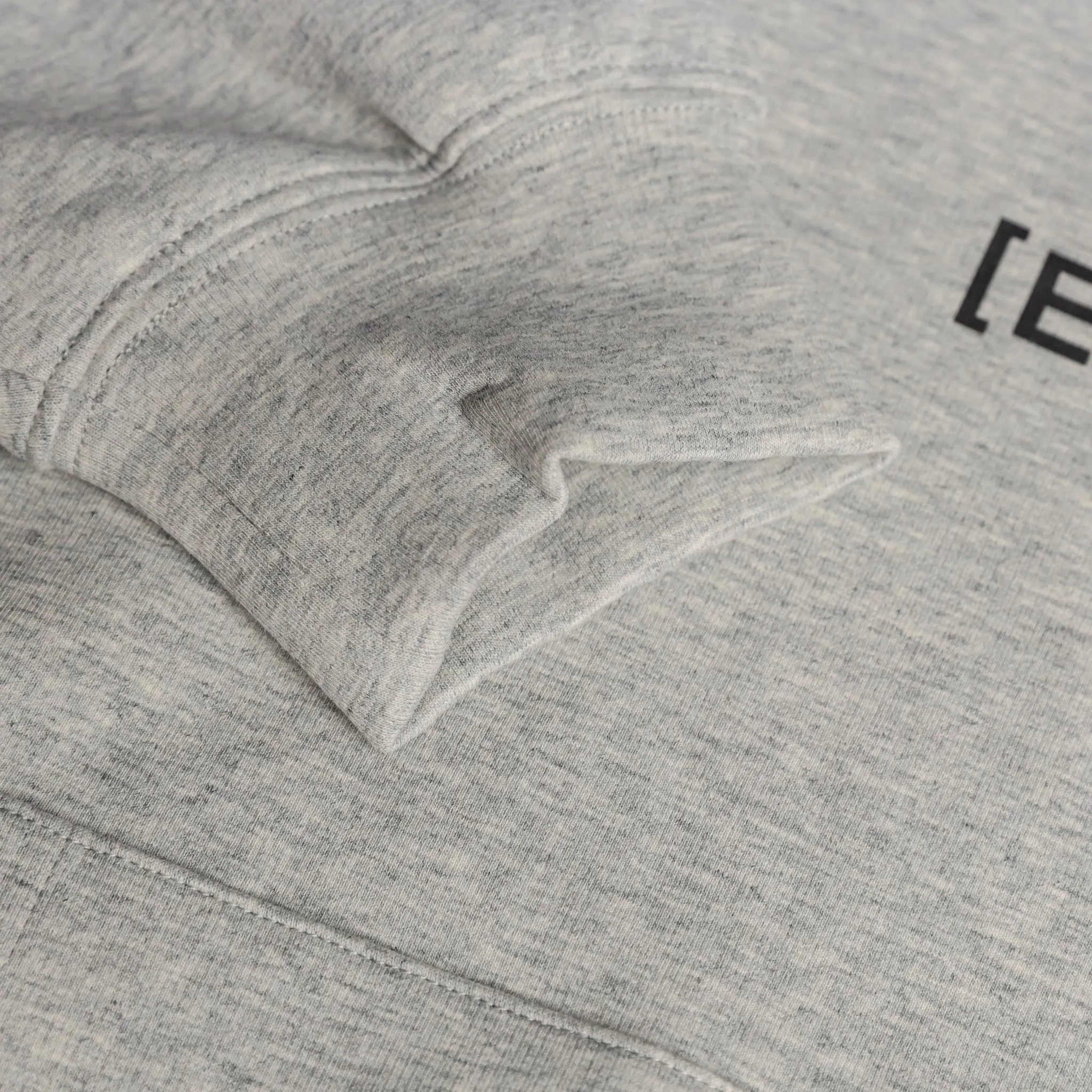 HOMME  Essentials Hoodie Heather Grey