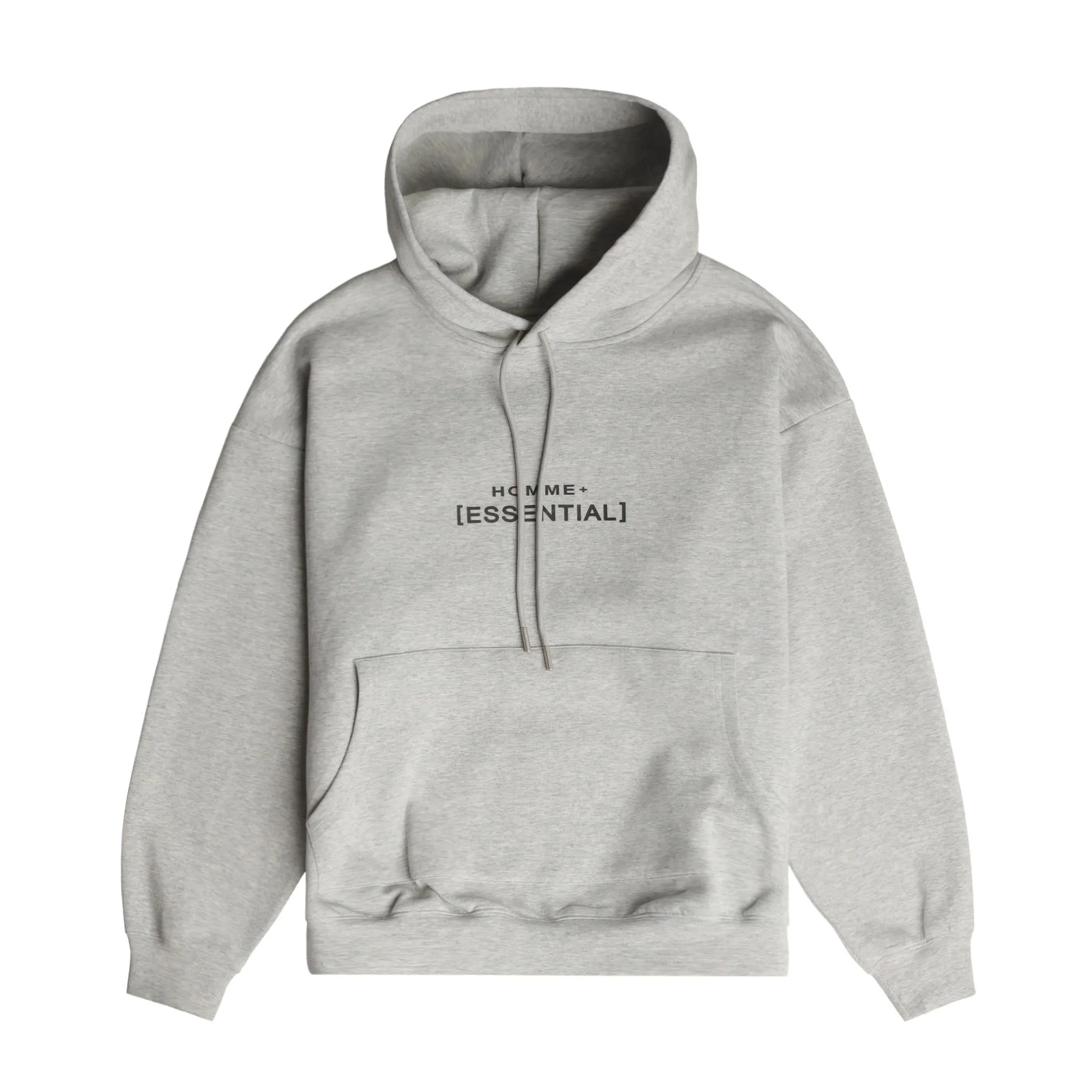 HOMME  Essentials Hoodie Heather Grey