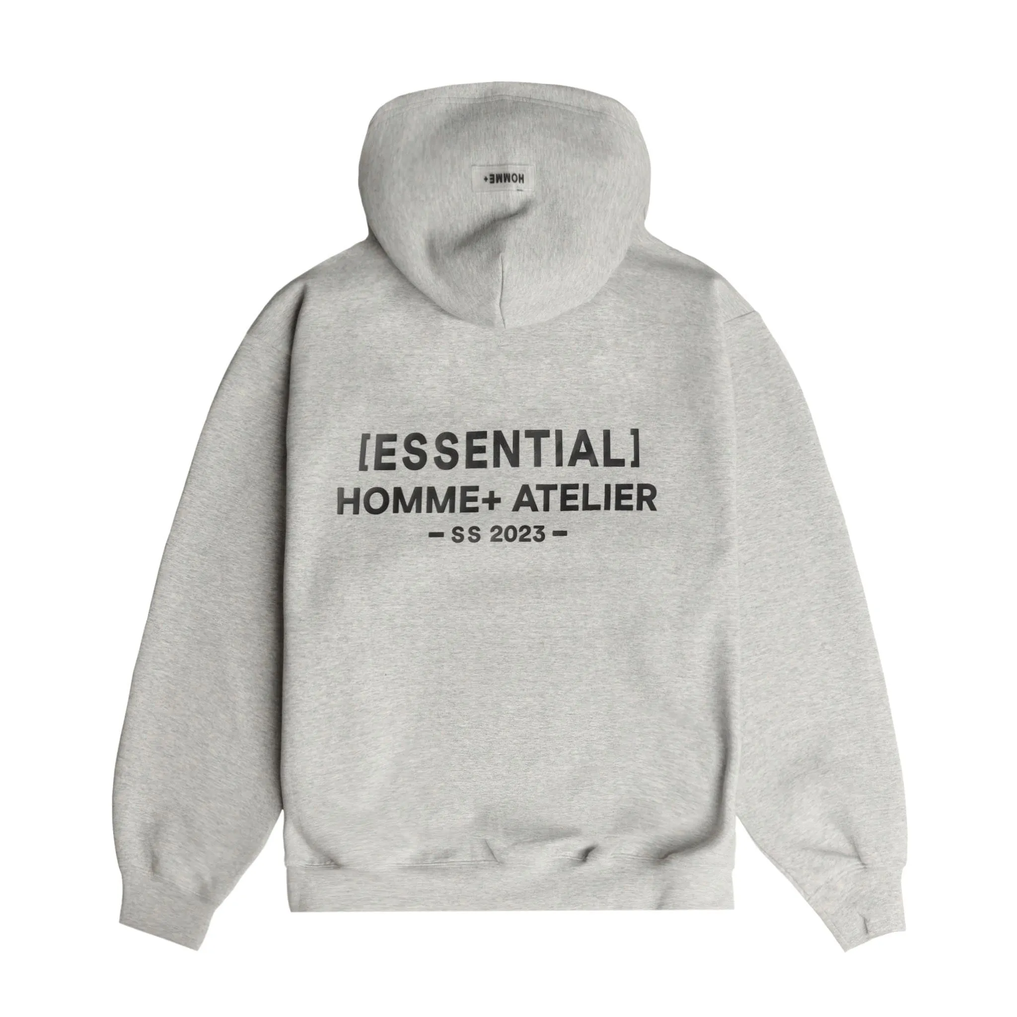 HOMME  Essentials Hoodie Heather Grey