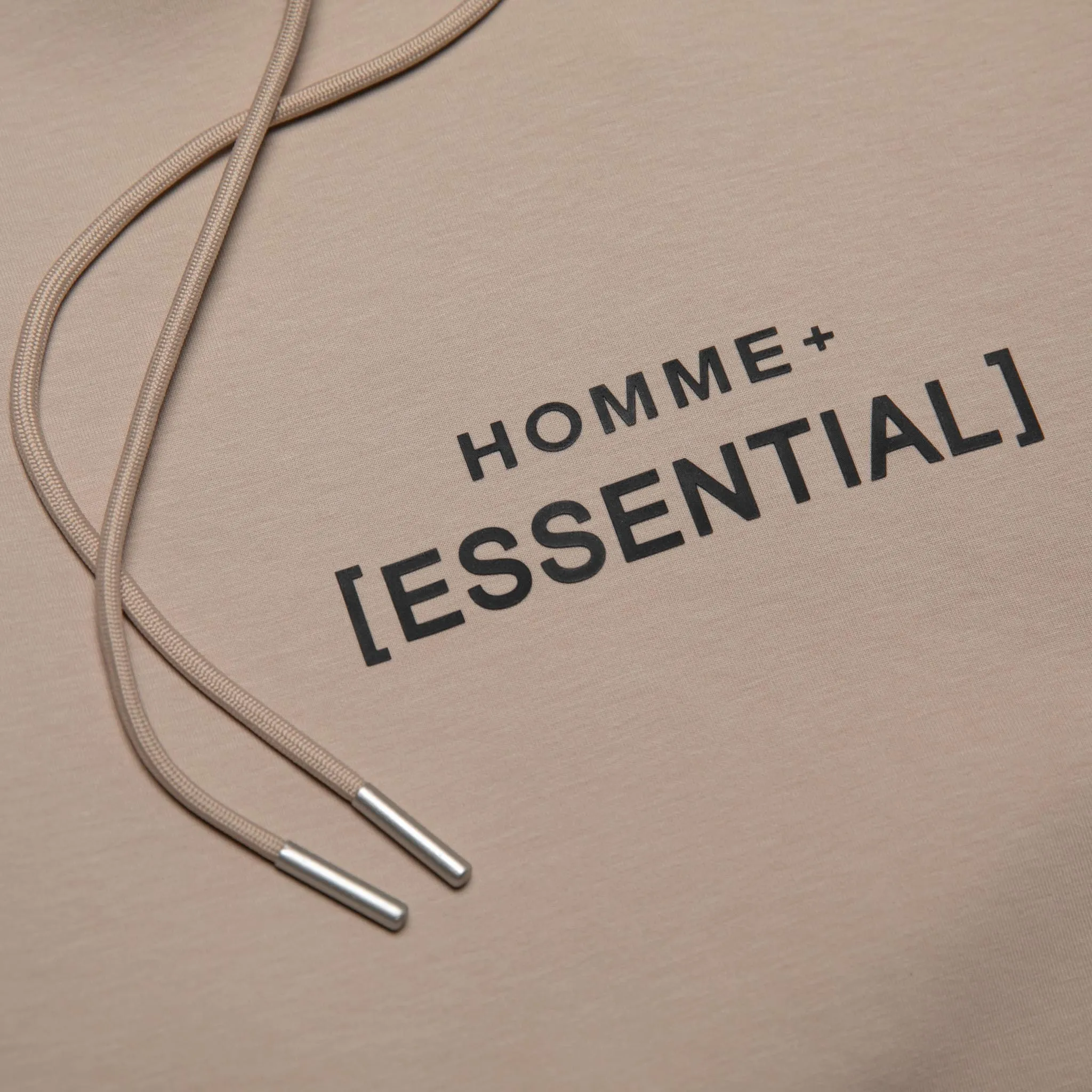 HOMME  Essentials Hoodie Light Taupe