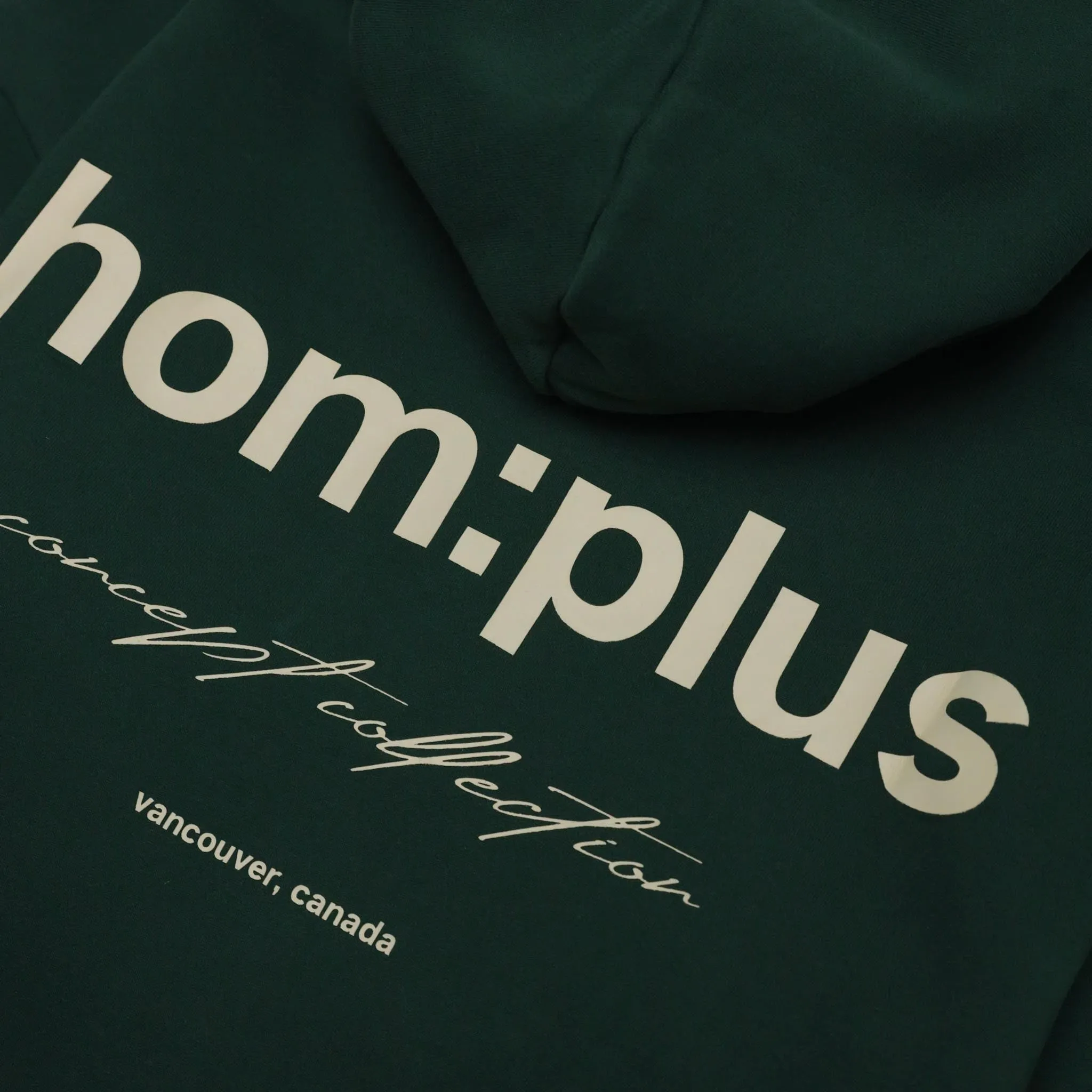 HOMME  HOM:plus Hoodie Green Tea