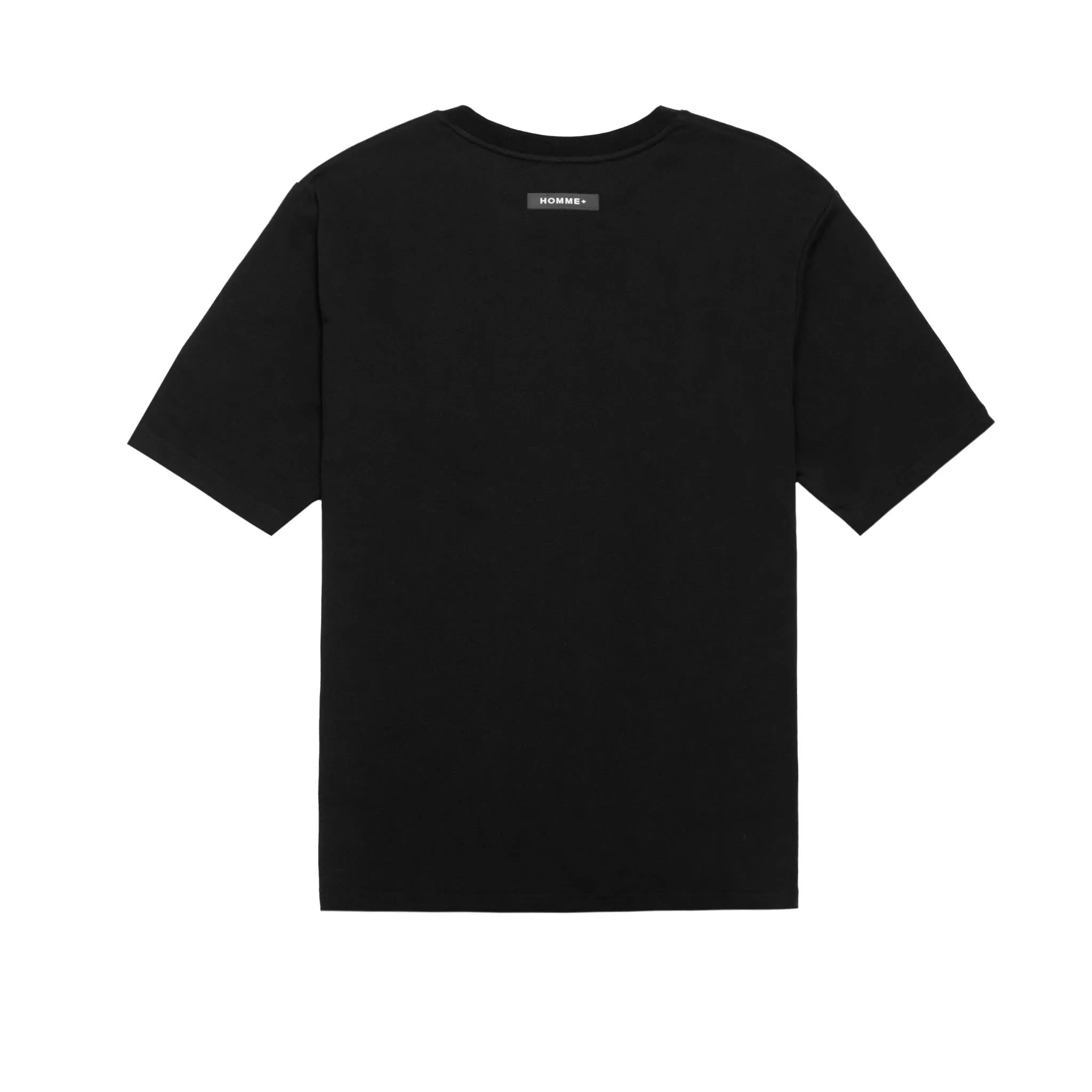 HOMME  Ink Splash Tee Black