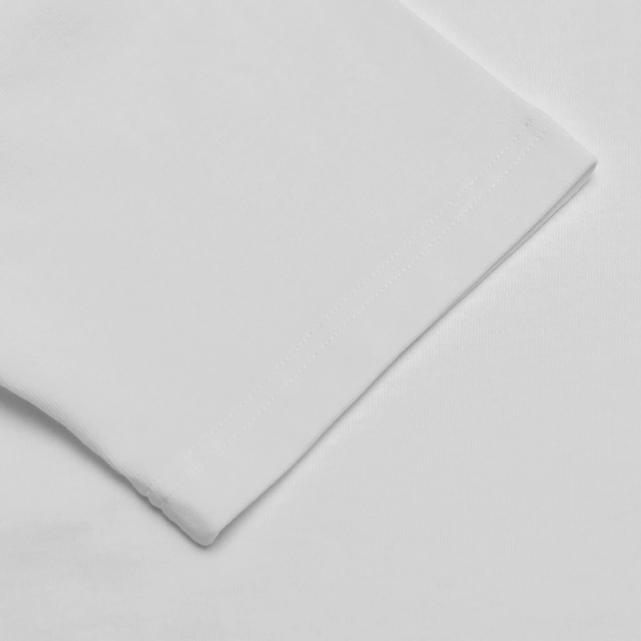 HOMME  Old English Script Tee White