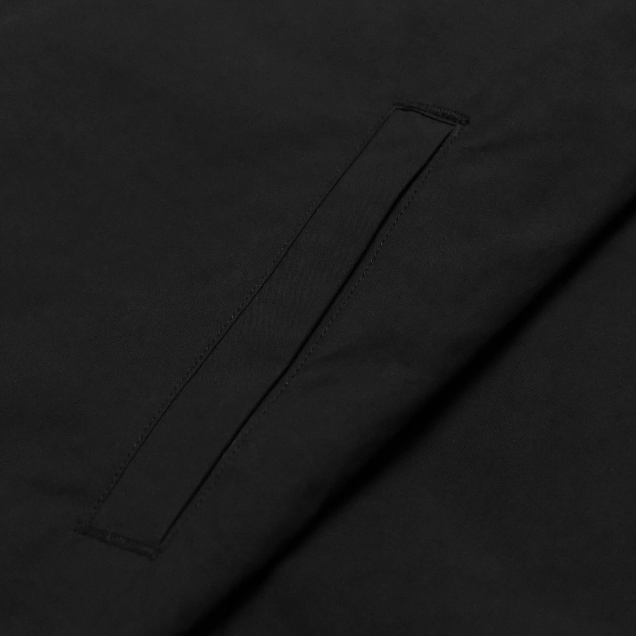 HOMME  Parenthesis Coach Jacket Black