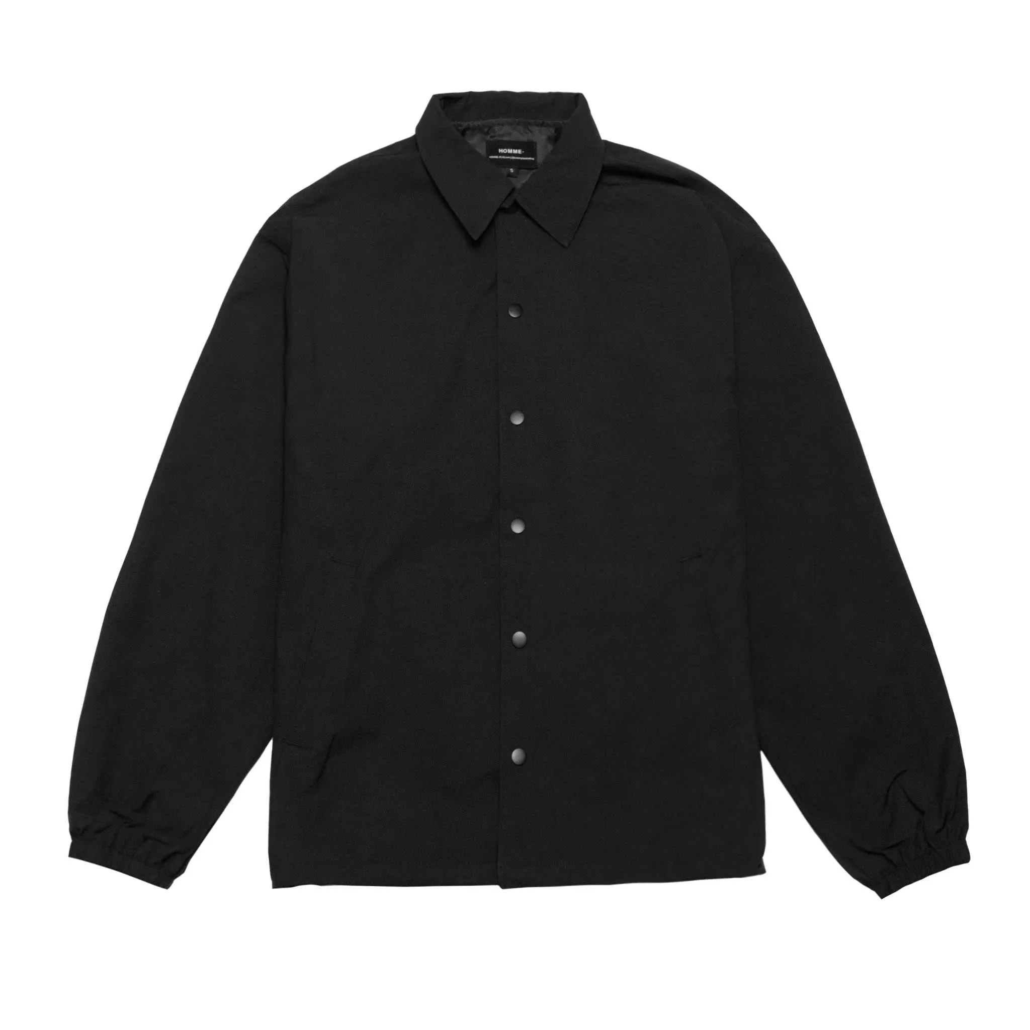 HOMME  Parenthesis Coach Jacket Black
