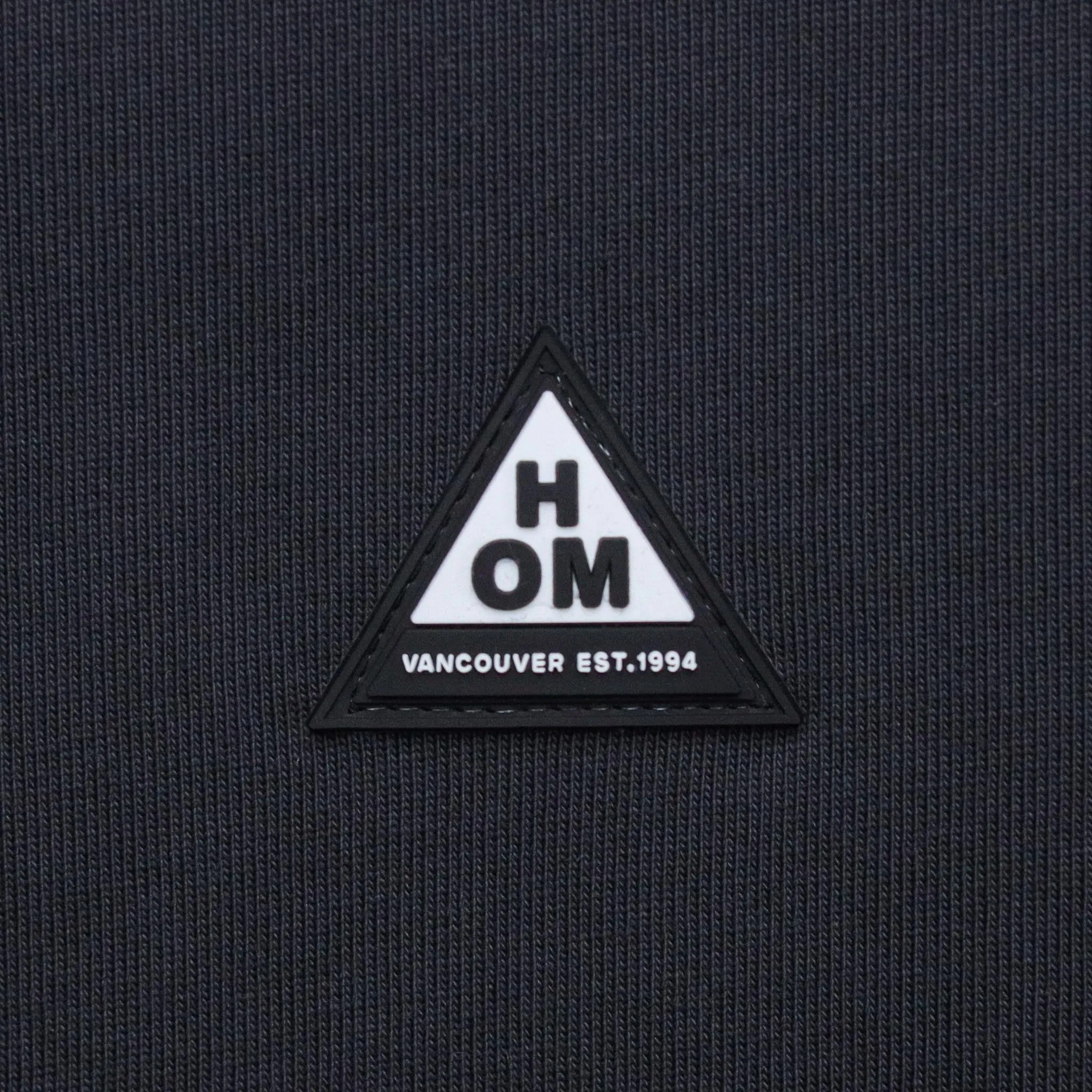 HOMME  Triangle Patch Tee Charcoal