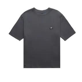 HOMME  Triangle Patch Tee Charcoal